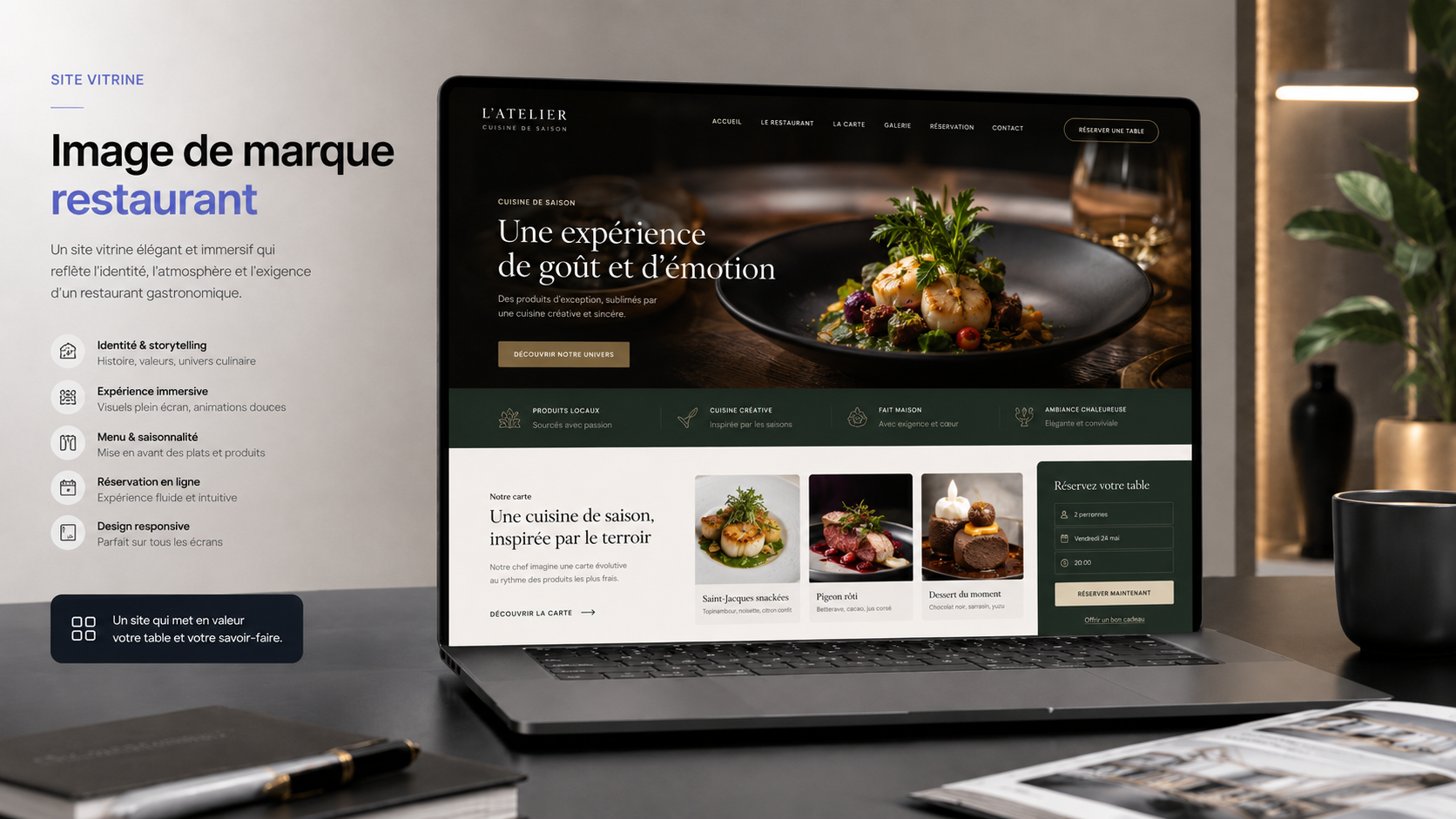 Image de marque restaurant